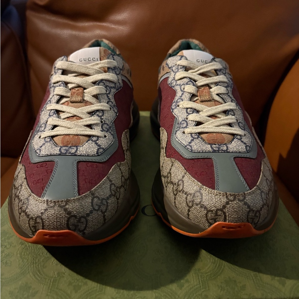 Gucci Rhyton 'Beige Brick Red
